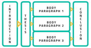 Essay structure graphic